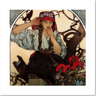 Moravian Teachers' Choir by Alfons Mucha Posters and Art